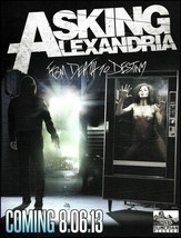 Asking Alexandria From Death to Destiny 2013 Sumerian Records album ad p... - £3.38 GBP