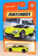 Matchbox 2022 MBX Showroom #3 McLaren 720 Spider Lime Green - £2.34 GBP