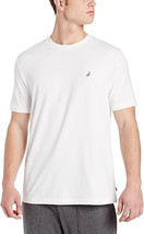 Nautica Men Short Sleeve Classic Crewneck Tee T-Shirt, Bright White, Lar... - $29.68