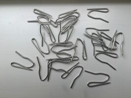 20 Pinch Pleat Metal Curtain Hooks. - $57.93 MXN 20 Pinch Pleat Metal Curtain Hooks. - $57.93 MXN