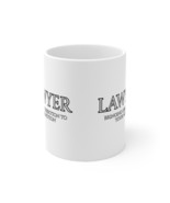 Bringing Objection White Ceramic Lawyer Mug 11oz | Graduation Lawyer Gif... - £9.86 GBP