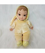 12&quot; Disney Baby Princess Belle Doll Yellow Laughs Giggles Beauty Beast B229 - €13,01 EUR