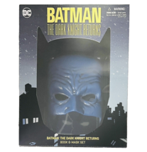 DC Batman Dark Knight Returns Book Mask Set Comicon Comic Book Graphic Novel New - £23.91 GBP