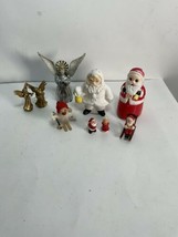 Vintage Santa Claus and Christmas Decor Lot  - £19.98 GBP