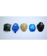 Lego Bionicle Kanohi Mask Lot Matatu, Huna, Komau Turaga, Ruru, Pakari - £25.92 GBP