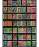 GERMANY Used Lot of 102 early stamps - €16,85 EUR