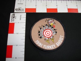 Turkey Shoot Vintage Patch 1991 hunting - £14.78 GBP