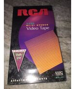 NEW SEALED RCA T-120 Blank VHS HI-FI STEREO PREMIUM Video Tape UP TO 6 H... - $7.92