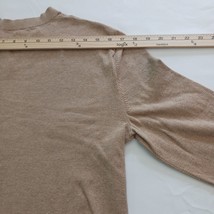 Gap V-Neck Men's Tan/Beige Cotton Pullover Shirt Long Sleeve Size Medium image 14
