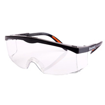 S200A Safety Spectacle Goggles Eye Protection Black Frame Clear Lens Fog-Ban - £19.75 GBP