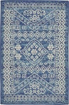 2&#39; X 3&#39; Navy Blue Power Loom Area Rug - $1,077.76 MXN