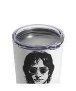 Timeless Style: 10oz Stainless Steel Tumbler Adorned with John Lennon&#39;s ... - £23.80 GBP