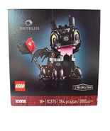 NEW LEGO Icons How To Train Your Dragon Toothless 10375 784 Pieces Build... - $147.50