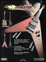 Stagg Dragster V Nitro Series Red electric guitar advertisement 2005 ad print - £3.38 GBP