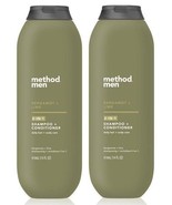 (Pack of 2) Method Men 2-in-1 Shampoo and Conditioner Bergamot + Lime - ... - $561.98 MXN
