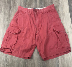Polo Ralph Lauren Classic Chino Men’s Light Red Cargo Shorts Sz 33 waist - $18.49