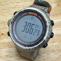 Rockwell Rider Digital Quartz Watch Men 50m ALTI Baro Alarm Chrono New B... - $45.59