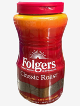 Folgers Classic Roast Instant Coffee  (16 oz.)-Free Shipping- - £14.68 GBP