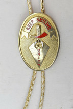 Shriners Bolo Tie El Bekal Harold Sievers Potentate 1987 Keep Smiling Unity Rare - £28.61 GBP