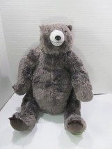 Disney The Jungle Book Baloo Plush 12&quot; Stuffed Animal Bear  2016 Movie Just Play - $16.07