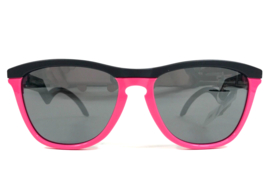 Oakley Sunglasses Frogskins Hybrid OO9289-0455 Matte Black Pink with Prizm Black - $128.69