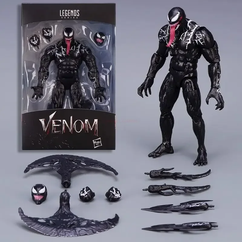 Marvel Venom SHF Legends Anime Figure 20cm Action Figure Joint Movable Toys - £25.86 GBP+