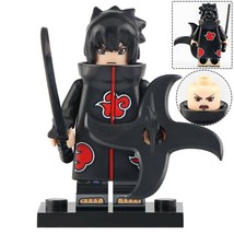 Uchiha Sasuke (Akatsuki suit) Naruto Series Custom Minifigures Building Toys - £2.23 GBP