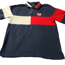 Cotton Traders Mens Polo Multicolor Size Large Cotton Sport Short Sleeve - $11.40