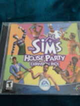 The Sims House Party Expansion pack Computer Game CD game beautiful condition (R - £15.74 GBP