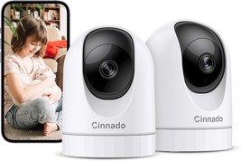 2K Indoor Security Camera-Baby Monitor With 2.4G Wifi Camera And Audio,, D1 2P - $51.93