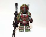 Building Block Heavy Trooper Mandalorian Green TV Show Minifigure Custom - $6.50