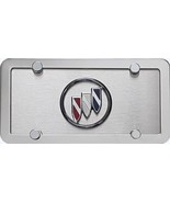 BUICK 3d License Plate + Stainless steel  frame Clear lens &amp; Free Keychain - $53.50 CAD