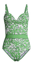 Draper James X Lands End One Piece Swimsuit Size: 14 New Ship Free Tummy Control - £91.71 GBP