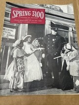SPRING 3100 NYPD MAGAZINE, NOVEMBER 1952 ( ACCEPTABLE, MISSING PAGES - $33.00 MXN