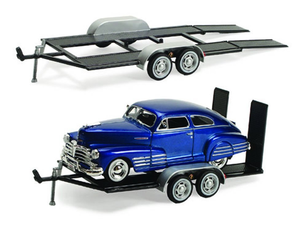 Trailer Car Carrier - Motormax 76001 - 1/24 scale Diecast Model Toy Car ... - $26.99