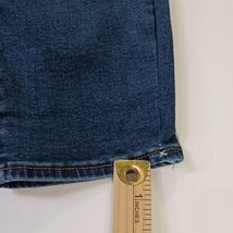 !It Tiffany Skinny Capri Women's 8 (26×23) Blue Cotton Button Fly Jeans Pants  image 3