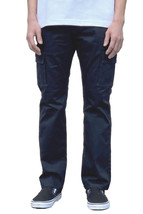 Men&#39;s Classic Stretch Cotton Blend Work Trousers Multi Pocket Cargo Pants - $48.99
