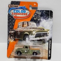 2016 Matchbox Color Changers Series '57 GMC Stepside Diecast Green Brand New - £7.76 GBP