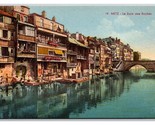 Le Bain Des Roches Garden City Metz France UNP DB Postcard V22 - $3.91