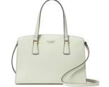 New Kate Spade Perry Medium Satchel Saffiano Leather Light Olive with Du... - $142.41