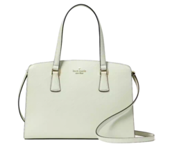New Kate Spade Perry Medium Satchel Saffiano Leather Light Olive with Dust bag - £113.86 GBP