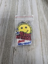 Vintage Wal-Mart Smiley Face Keychain 10 Foot Attitude - $14.97