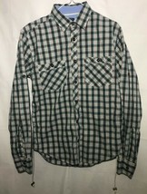 ZARA MAN Young Plaid Long Sleeve Button Down Shirt Size 38 - £10.31 GBP