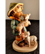 Vintage Hummel Goebel Figurine Shepard&#39;s Boy #64  W Germany TMK3 - £18.35 GBP