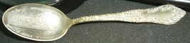 VINTAGE COLLECTIBLE SPOON SILVERPLATE U.S. BATTLESHIP MAINE 6682 TONS - £9.59 GBP