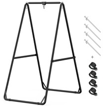 Hammock Chair Stand, Swing Stand With 3 Hooks Fit For Most Hanging Chair, Ground - £122.88 GBP