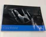 2004 Honda Civic Hybrid Owners Manual Handbook OEM P04B30004 - £28.30 GBP