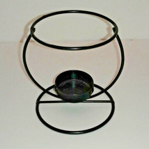 Wire tea light wax melt holder black - £7.19 GBP