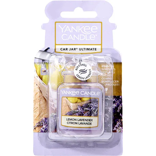 Yankee Candle Lemon Lavender Car Jar Air Freshener, citrus floral, flowe... - $16.26 CAD