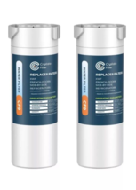 (2 PK) CRYSTALA CF9 REFRIGERATOR WATER FILTER FOR GE APPLIANCES XWF - $366.23 MXN